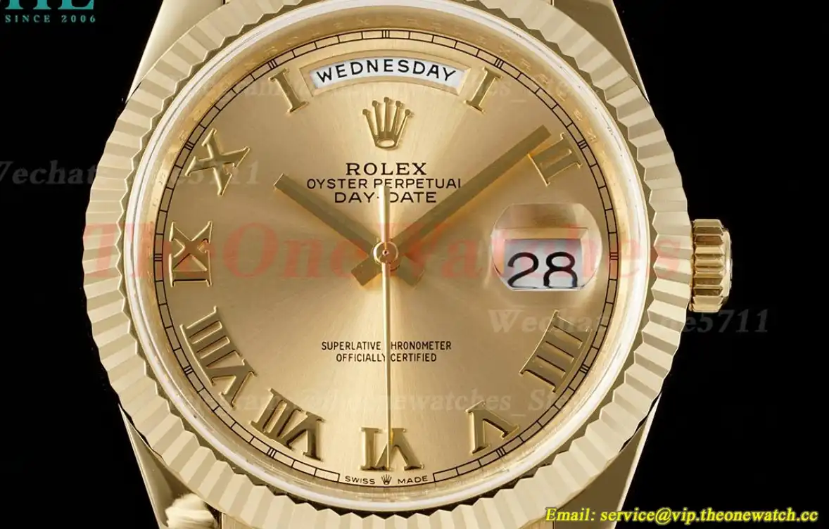 DayDate 228238 40mm YG YG Gold Dial JDF V4 VR3255 (Gain Weight)