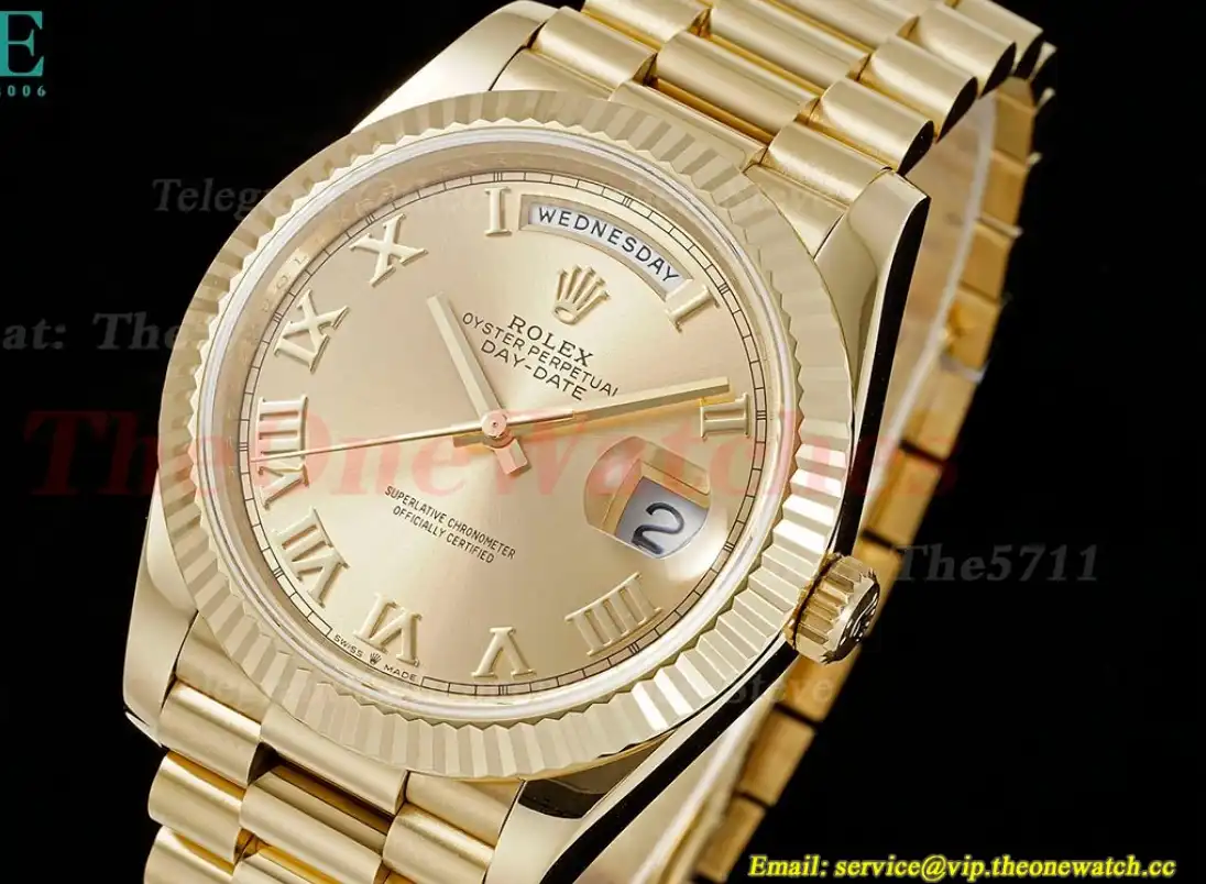 DayDate 228238 40mm YG YG Gold Dial JDF V4 VR3255 (Gain Weight)