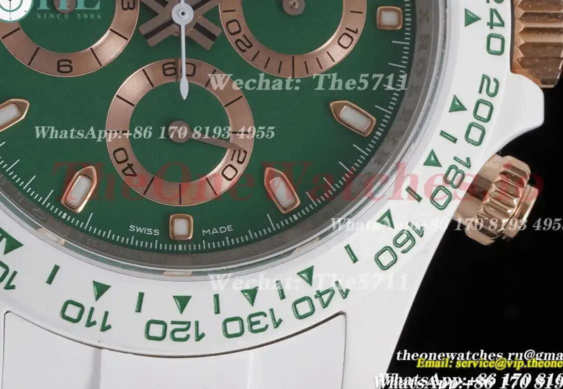 Rolex - Daytona AET 40mm Cer Cer Green Dial AETF SA4130