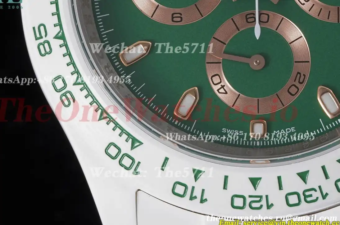 Rolex - Daytona AET 40mm Cer Cer Green Dial AETF SA4130