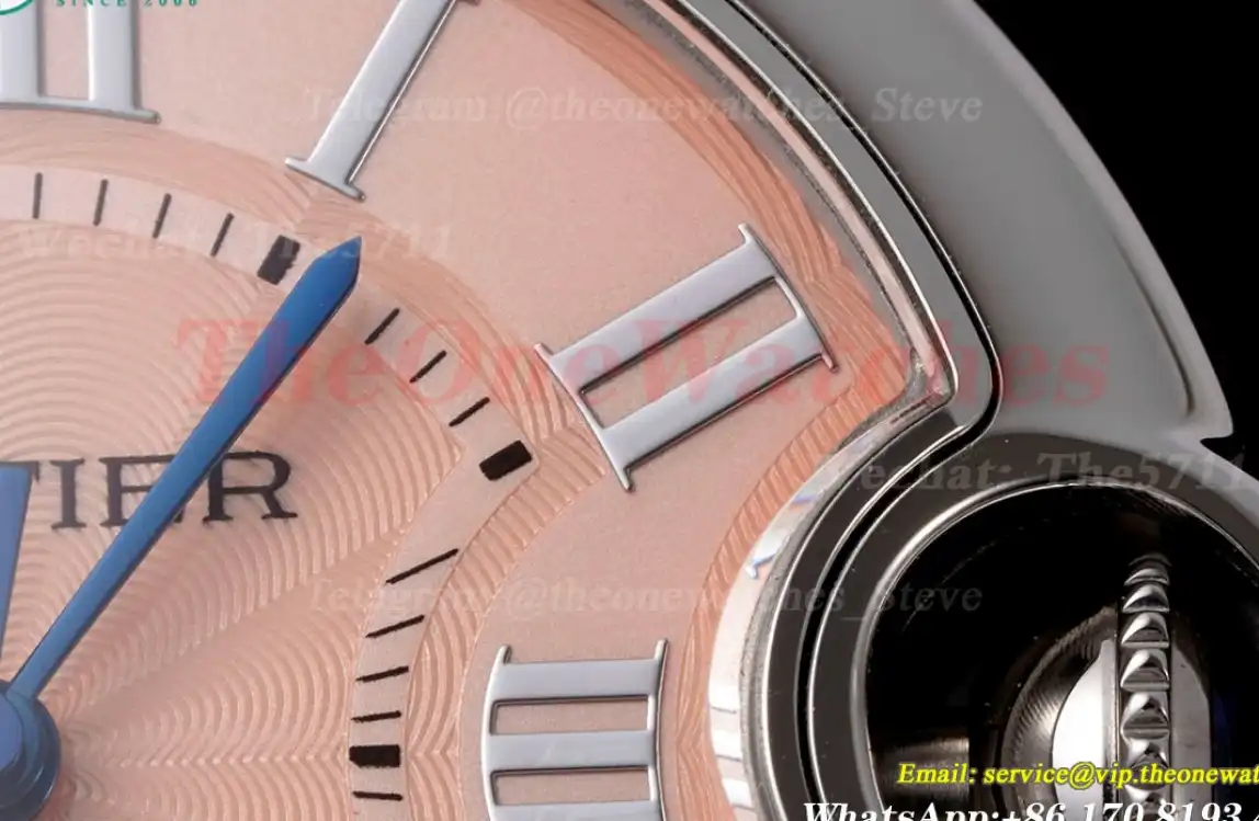 Ballon Bleu De Cartier 33mm SS LE Pink Dial AF NH05