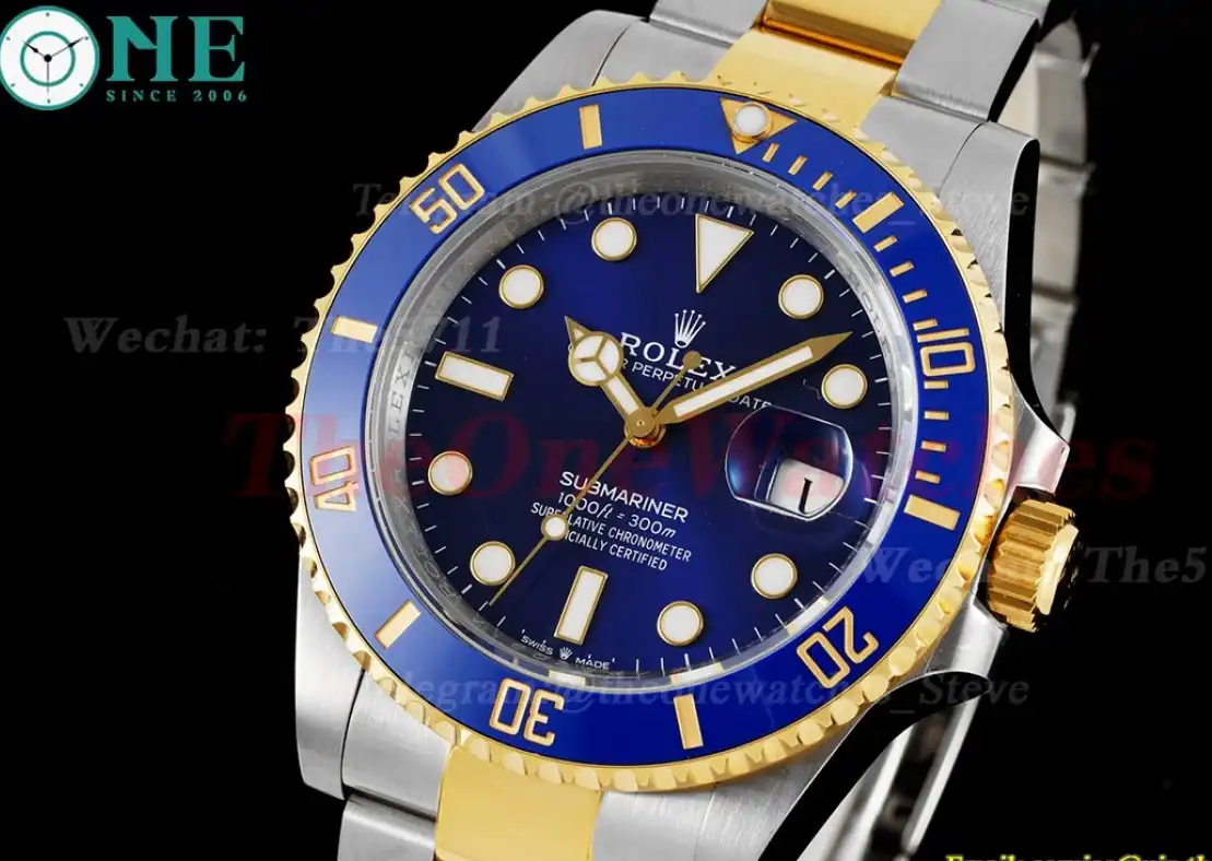 Submariner 126613LB 41MM 904L Blue Dot YG SS VSF VS3235