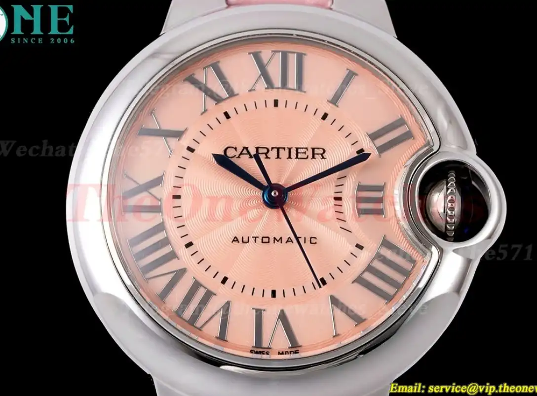 Ballon Bleu De Cartier 33mm SS LE Pink Dial AF NH05