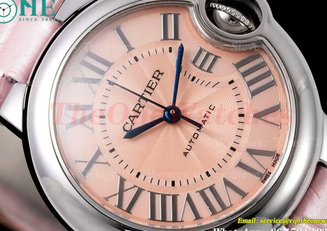 Ballon Bleu De Cartier 33mm SS LE Pink Dial AF NH05