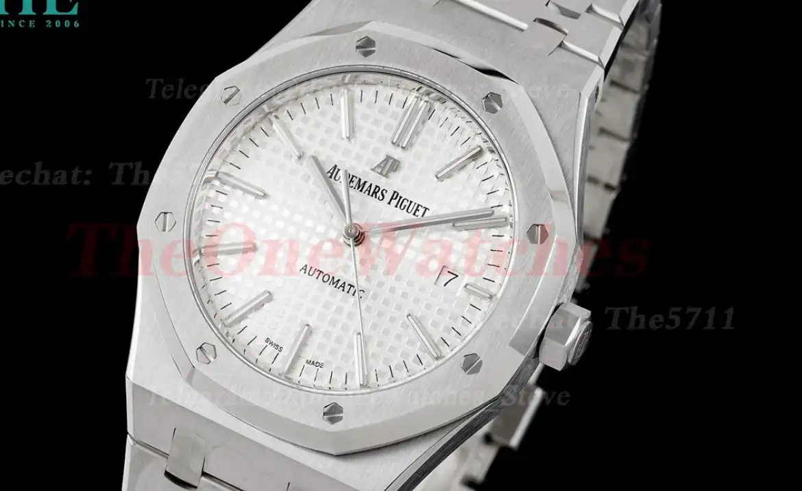 Royal Oak 15400 SS SS White ZF V2 A3120 Super Clone