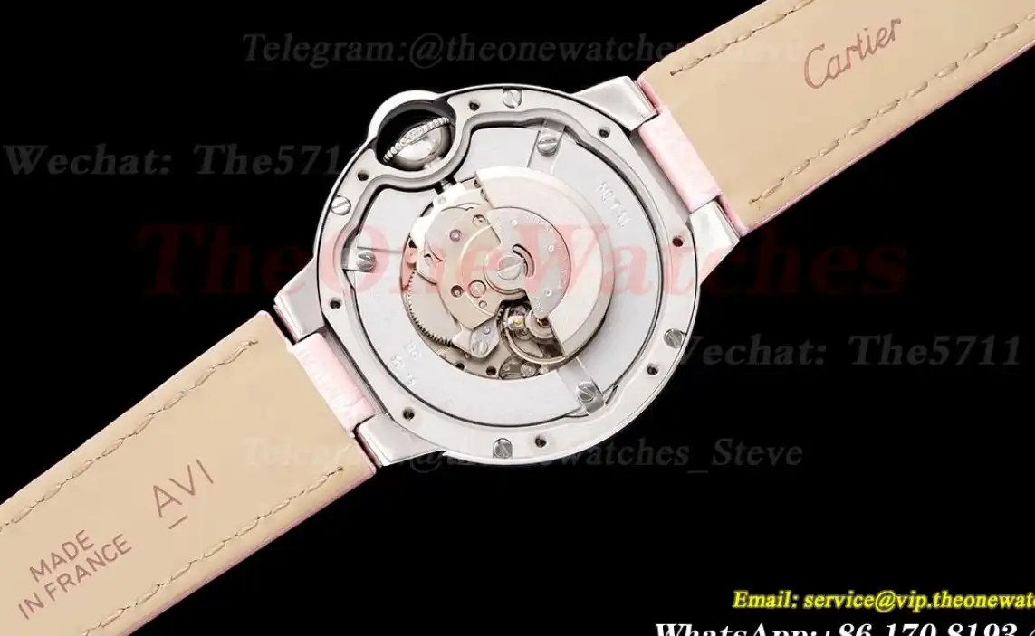 Ballon Bleu De Cartier 33mm SS LE Pink Dial AF NH05