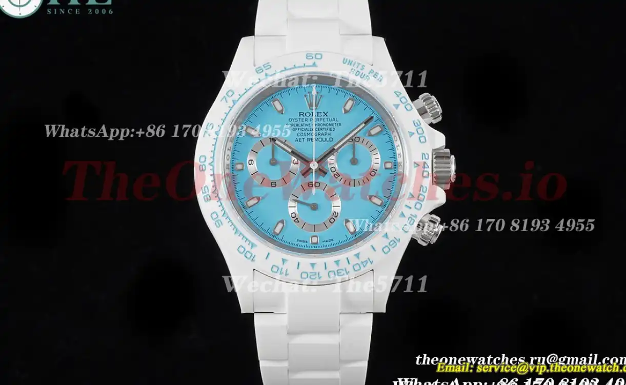 Rolex - Daytona AET 40mm Cer Cer Tiffany Blue Dial AETF SA4130