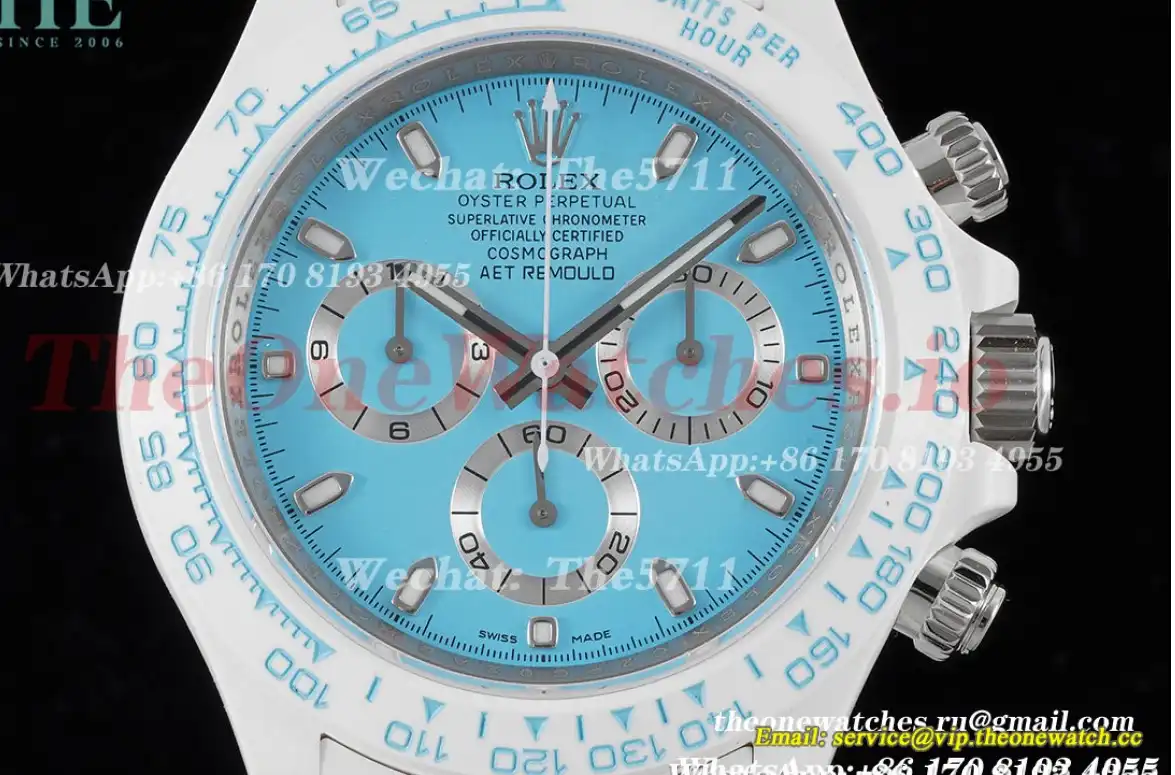 Rolex - Daytona AET 40mm Cer Cer Tiffany Blue Dial AETF SA4130