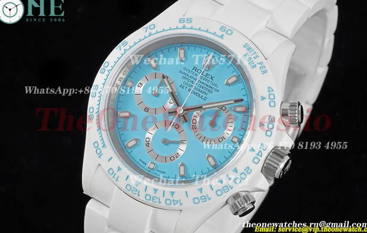 Rolex - Daytona AET 40mm Cer Cer Tiffany Blue Dial AETF SA4130