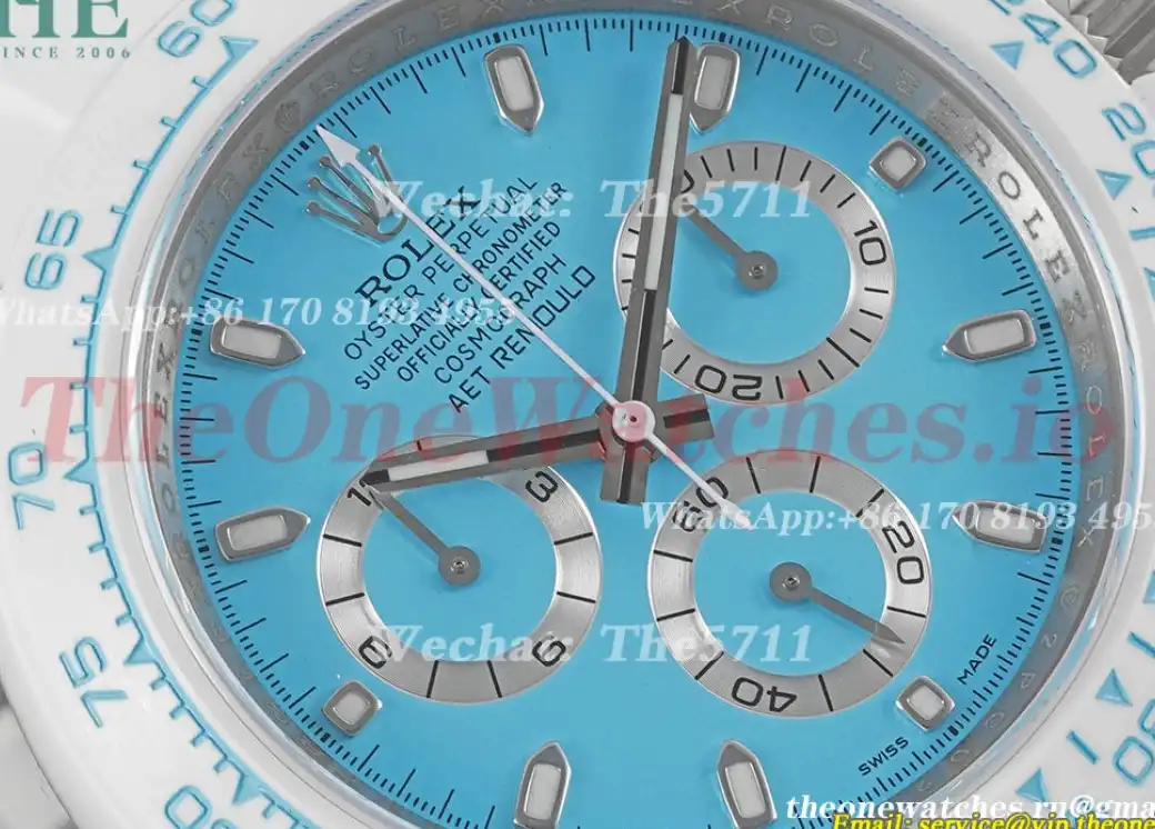 Rolex - Daytona AET 40mm Cer Cer Tiffany Blue Dial AETF SA4130