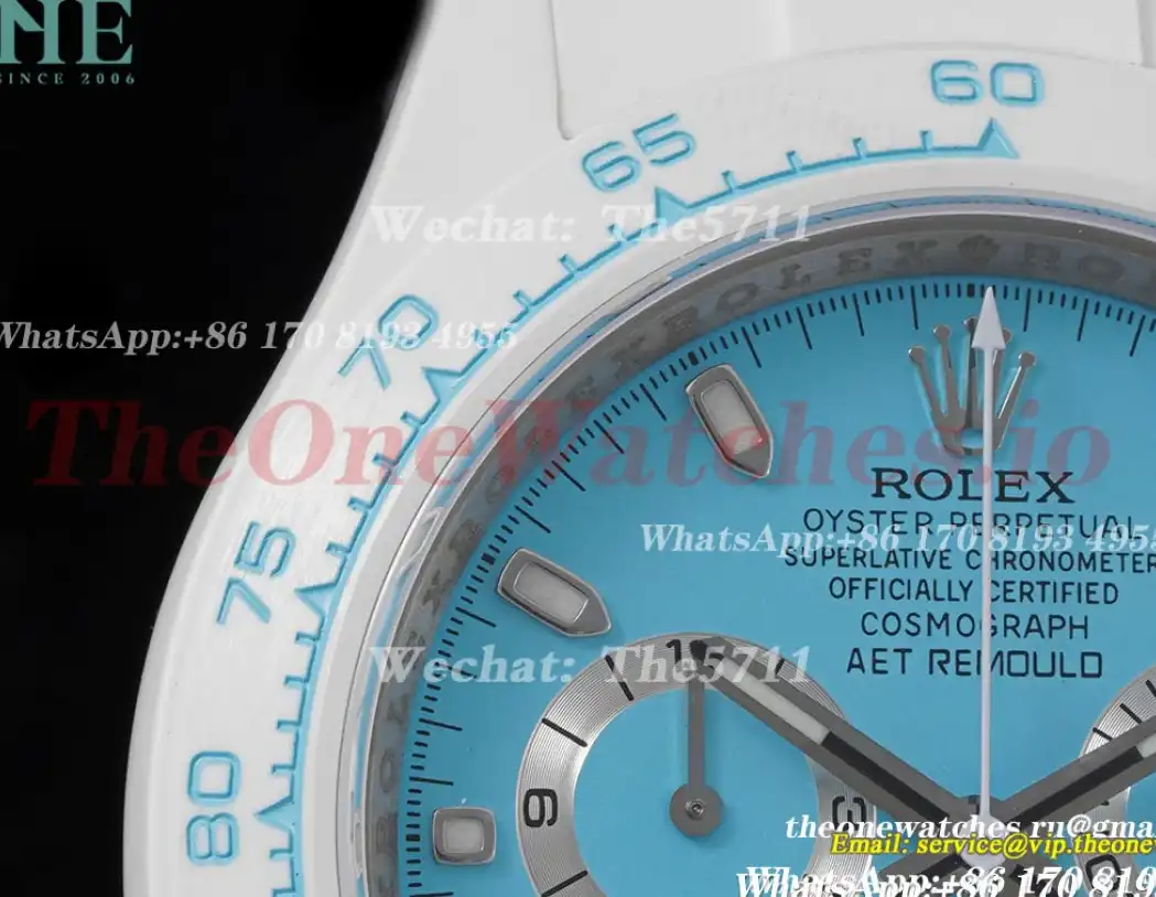 Rolex - Daytona AET 40mm Cer Cer Tiffany Blue Dial AETF SA4130