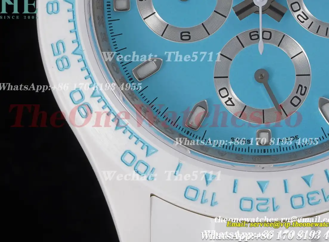 Rolex - Daytona AET 40mm Cer Cer Tiffany Blue Dial AETF SA4130