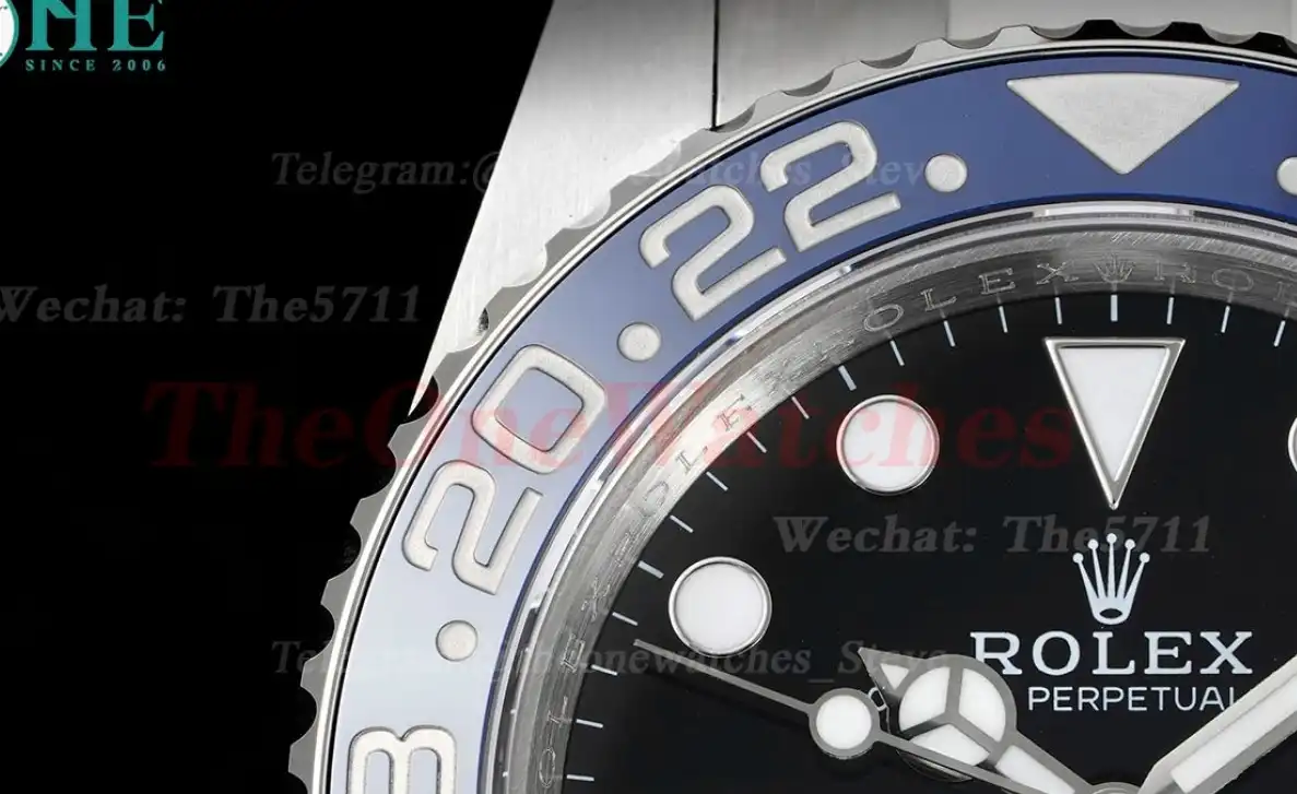 GMT Master II 126710 Pepsi Red Blue Ceramic 904L Oyster GMF V5 VR3186