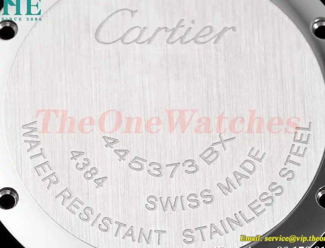 Pasha De Cartier Ladies 30mm Red RG SS LE White Dial AF Quartz