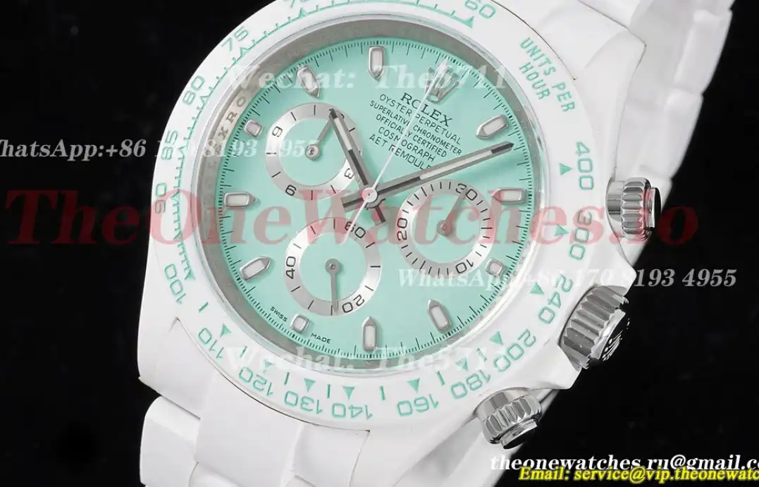 Rolex - Daytona AET 40mm Cer Cer Avocado Green Dial AETF SA4130