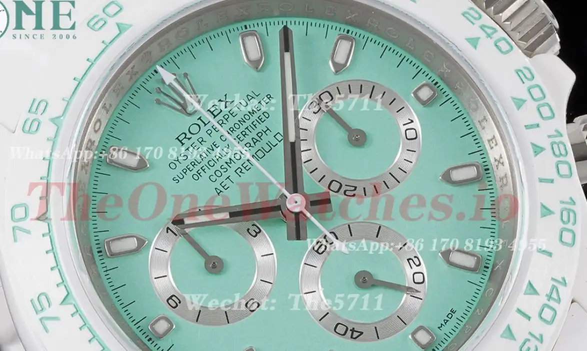 Rolex - Daytona AET 40mm Cer Cer Avocado Green Dial AETF SA4130