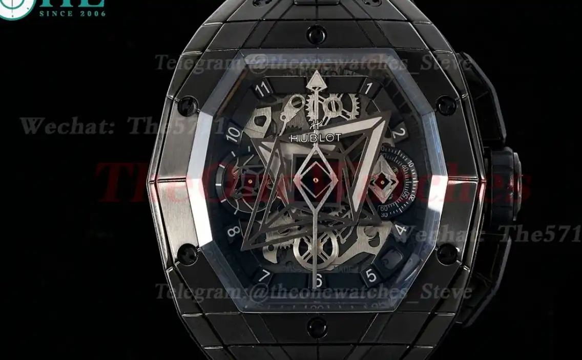 Spirit Of Big Bang 42mm PVD RU Skeleton Dial BLSF HUB4700