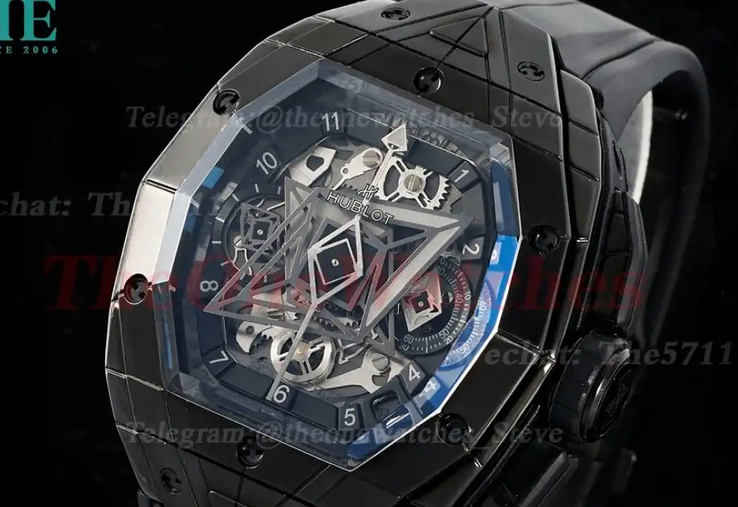 Spirit Of Big Bang 42mm PVD RU Skeleton Dial BLSF HUB4700