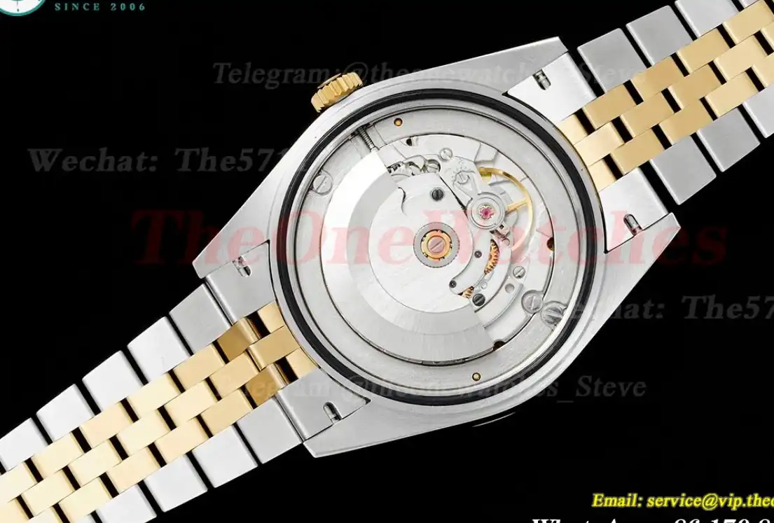 Datejust 126333 41mm Gold Textured Dial SS YG GMF A2824