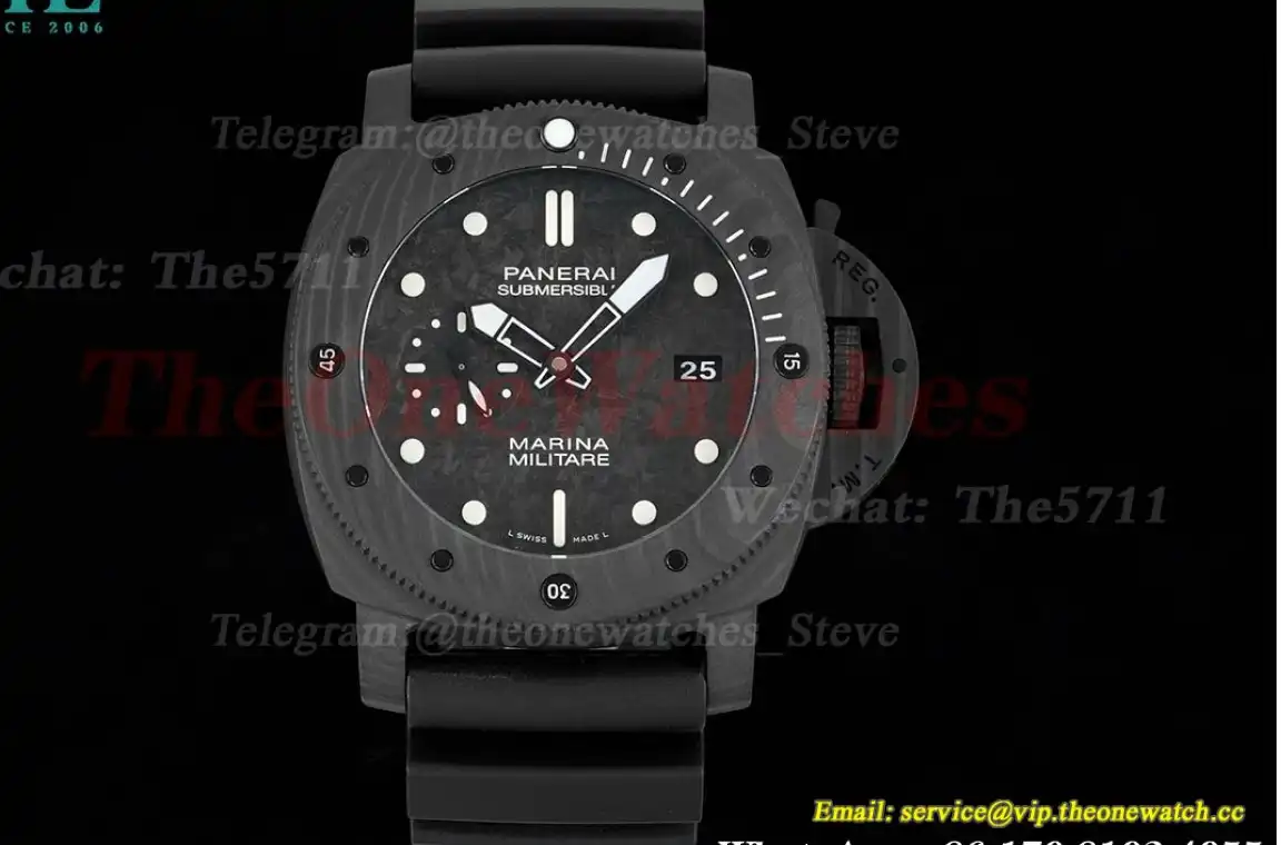 Submersible PAM979 47mm Carbon RU Carbon Dial VSF P9010