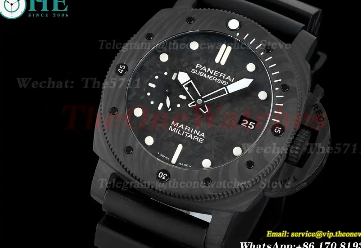 Submersible PAM979 47mm Carbon RU Carbon Dial VSF P9010