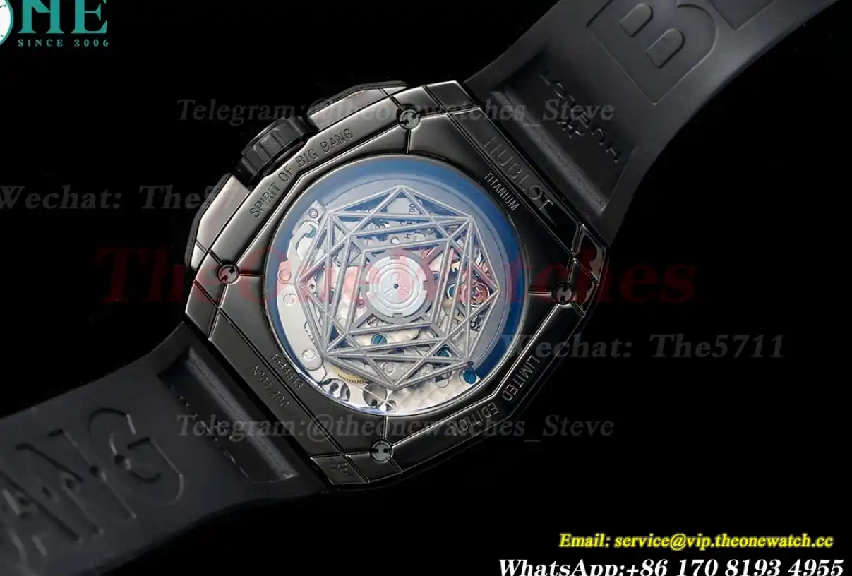 Spirit Of Big Bang 42mm PVD RU Skeleton Dial BLSF HUB4700