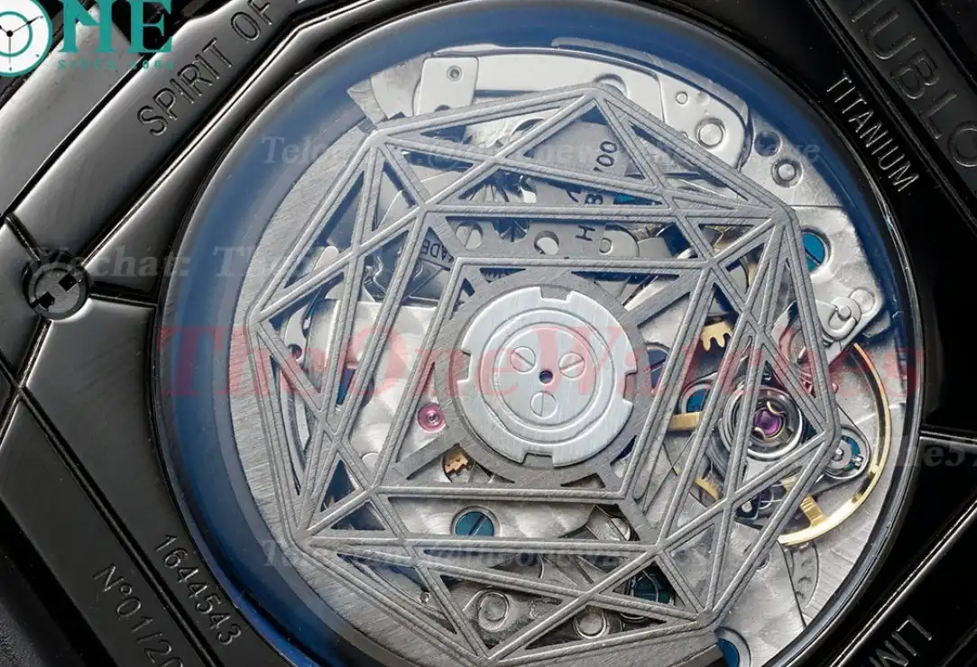 Spirit Of Big Bang 42mm PVD RU Skeleton Dial BLSF HUB4700