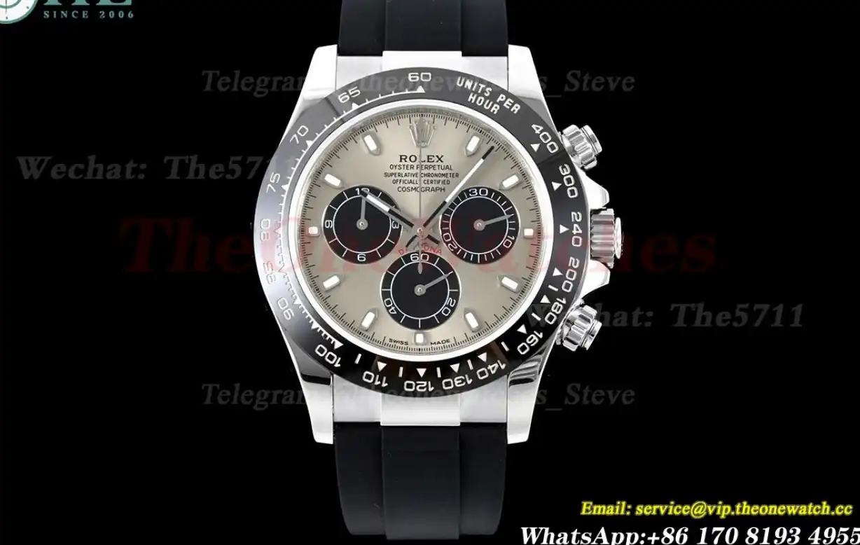 Daytona 116518 904L SS RU Grey Stk EWF Asia 7750