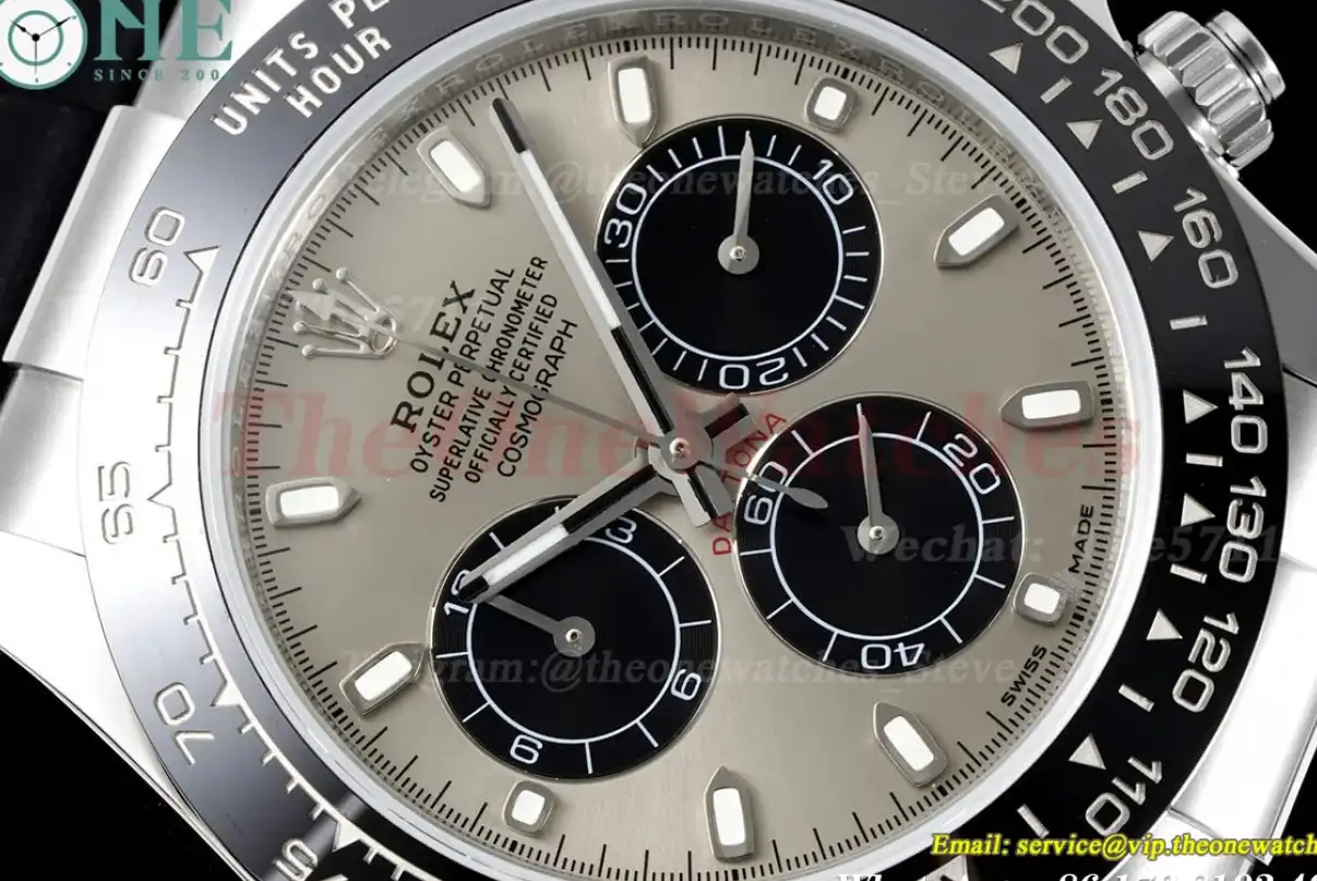 Daytona 116518 904L SS RU Grey Stk EWF Asia 7750