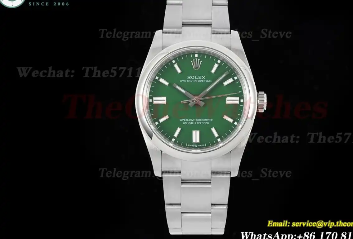 Oyster Perpetual 126000 36mm SS SS Green EWF A3230