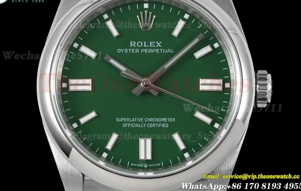 Oyster Perpetual 126000 36mm SS SS Green EWF A3230