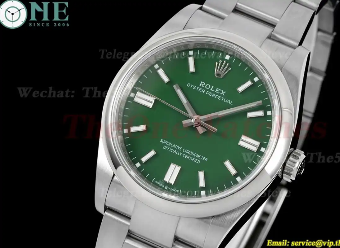 Oyster Perpetual 126000 36mm SS SS Green EWF A3230