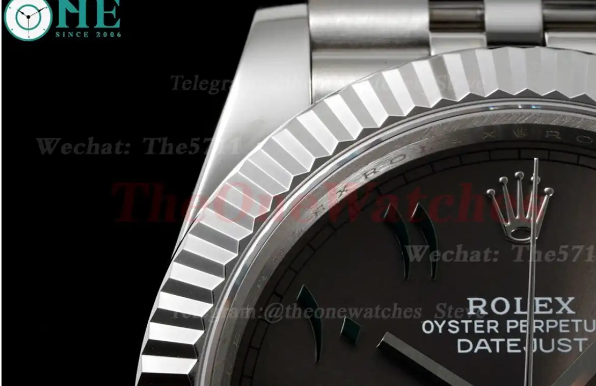 Datejust 126334 41mm Grey Arabic SS SS GMF VR3235