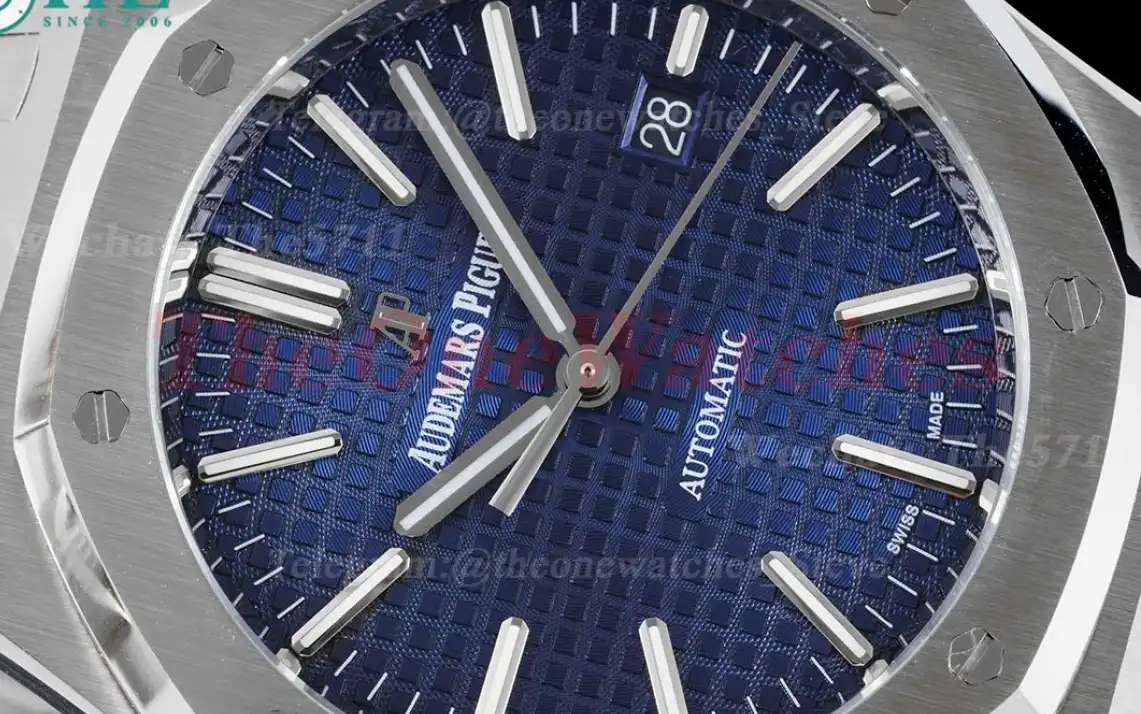 Royal Oak 41mm 15400 SS SS Blue Stk IPF SA3120 Super Clone