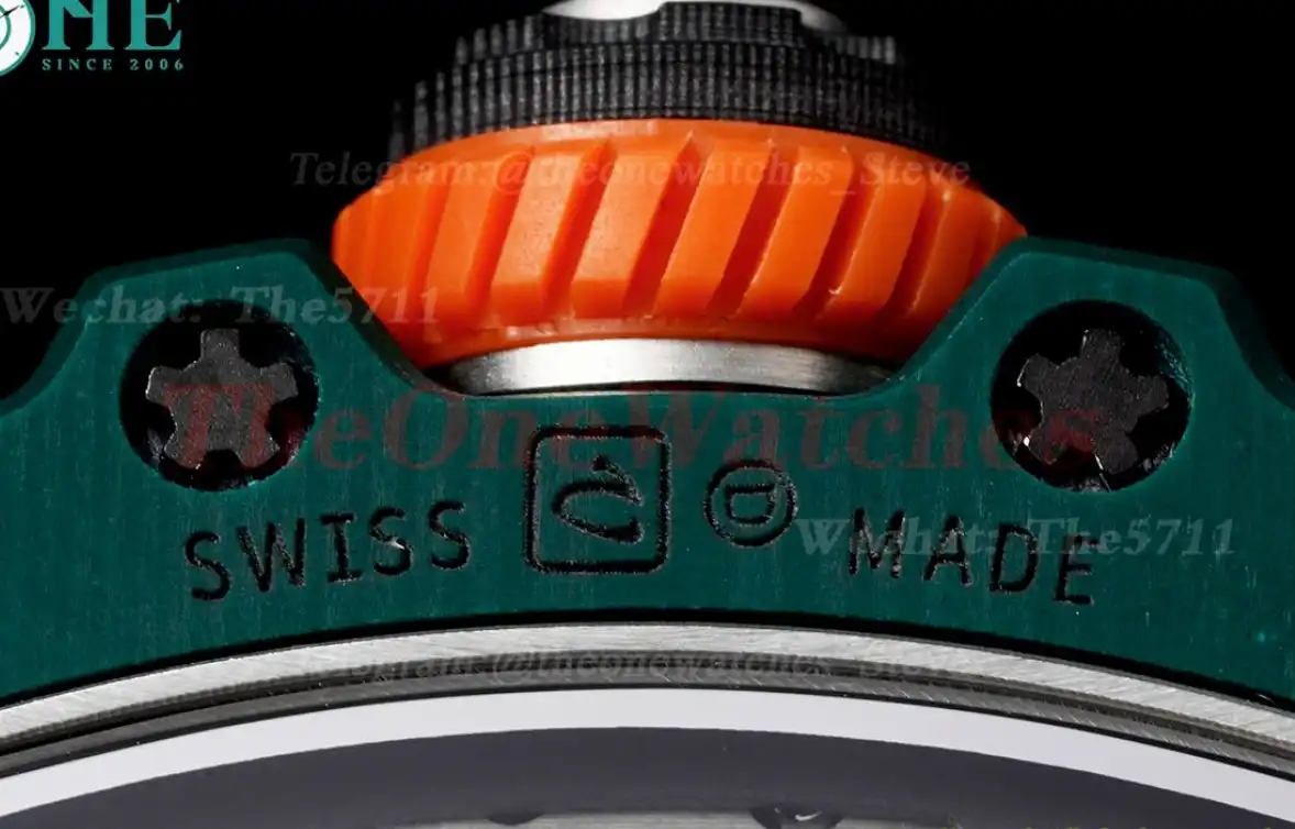 RM21-02 Carbon Case On Orange Rubber Strap RMF Tourbillon