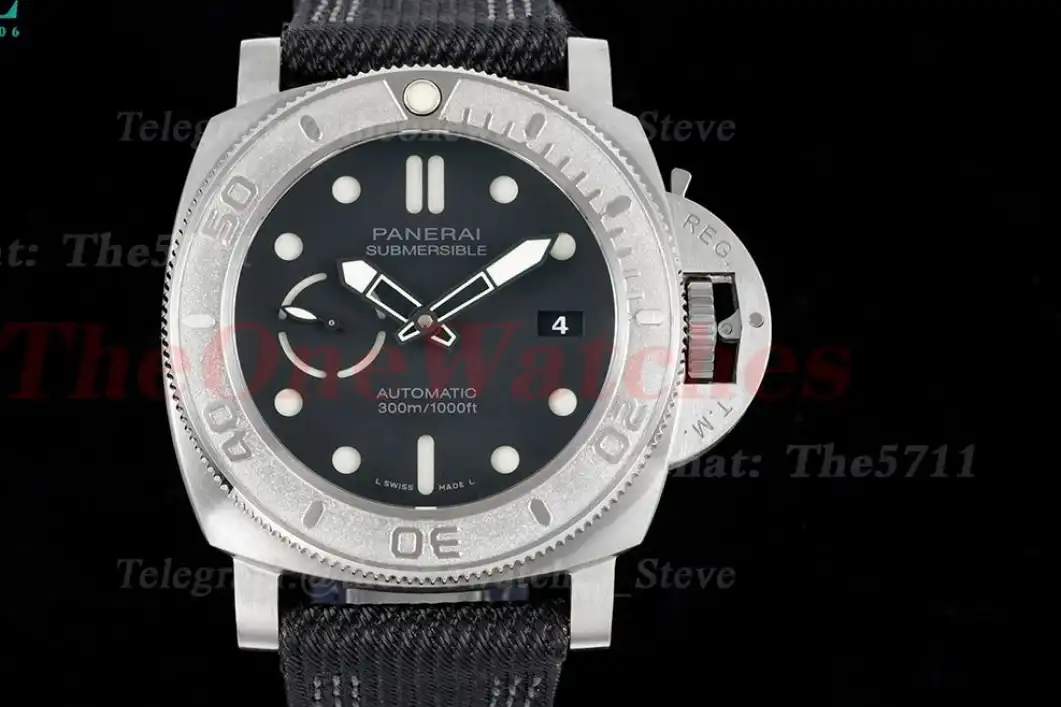 Submersible PAM984 Mike Horn 47mm TI NY Black Dial VSF P9010