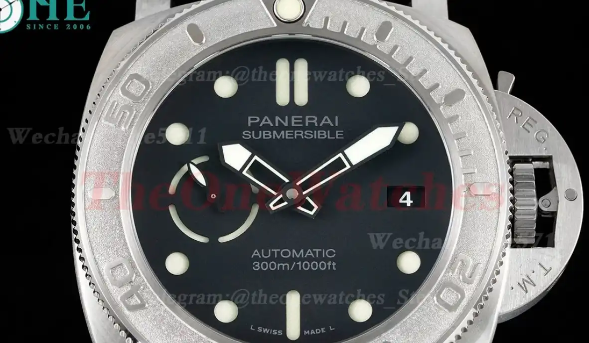 Submersible PAM984 Mike Horn 47mm TI NY Black Dial VSF P9010