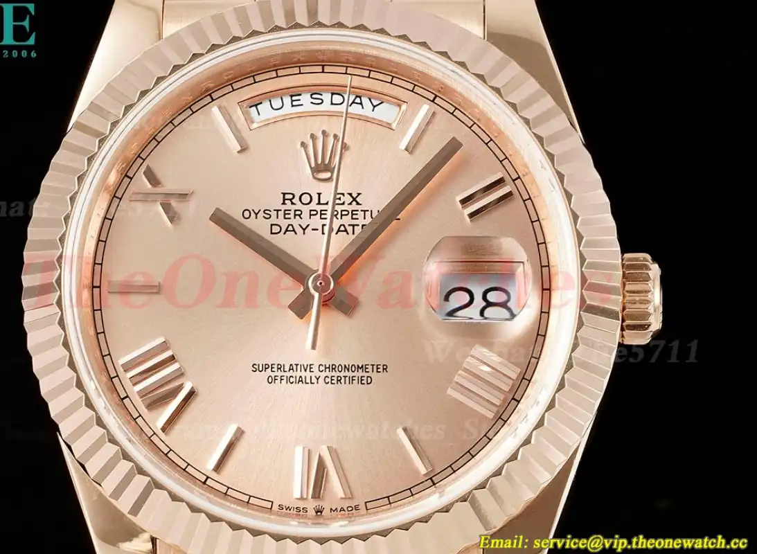 DayDate 228235 40mm RG RG Rose Gold Rmn JDF V4 VR3255 (Gain Weight)