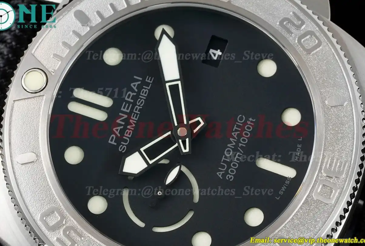 Submersible PAM984 Mike Horn 47mm TI NY Black Dial VSF P9010