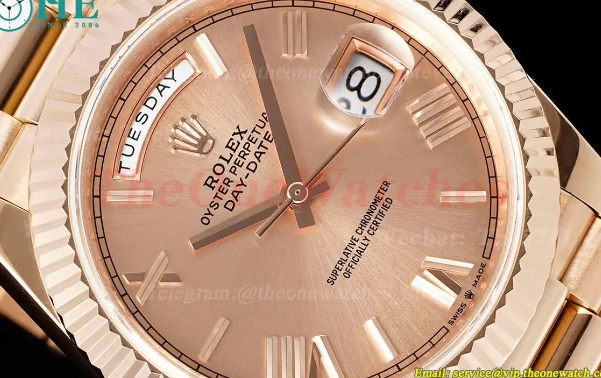 DayDate 228235 40mm RG RG Rose Gold Rmn JDF V4 VR3255 (Gain Weight)