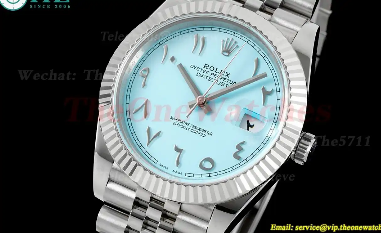 Datejust 126334 41mm Blue Dial "NO Radiation" SS SS GMF A2824