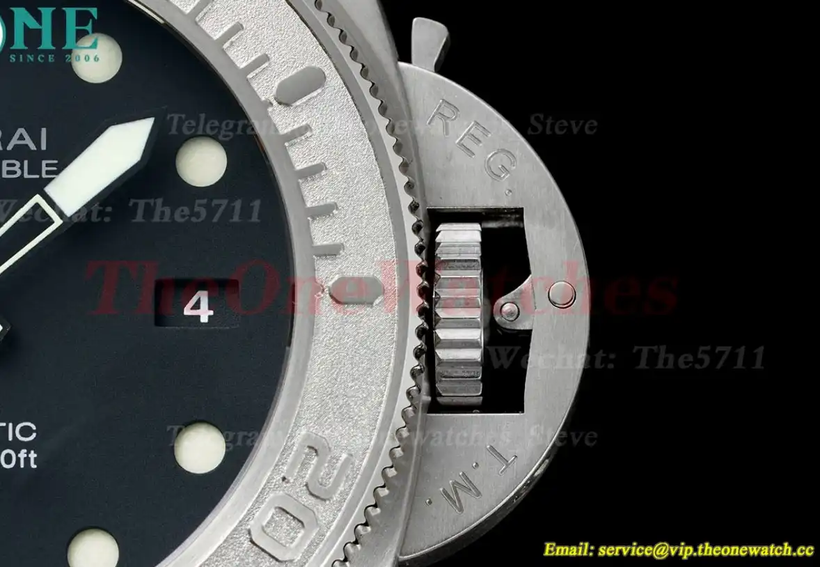 Submersible PAM984 Mike Horn 47mm TI NY Black Dial VSF P9010