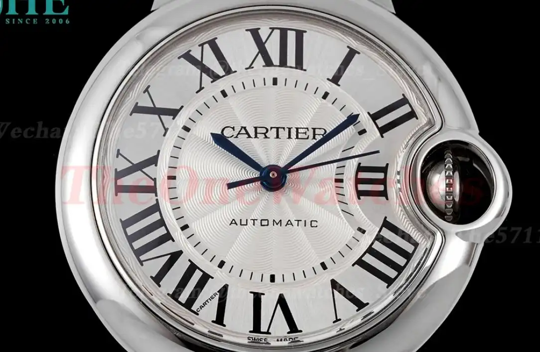 Ballon Bleu De Cartier 33mm SS SS White Dial AF NH05