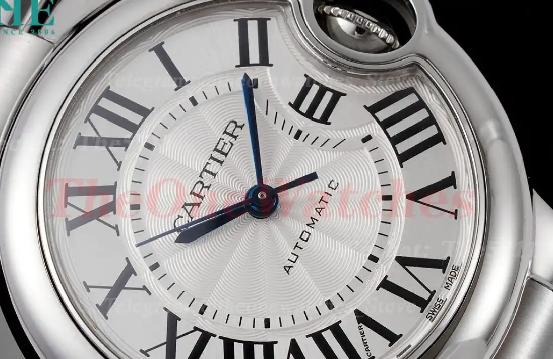 Ballon Bleu De Cartier 33mm SS SS White Dial AF NH05