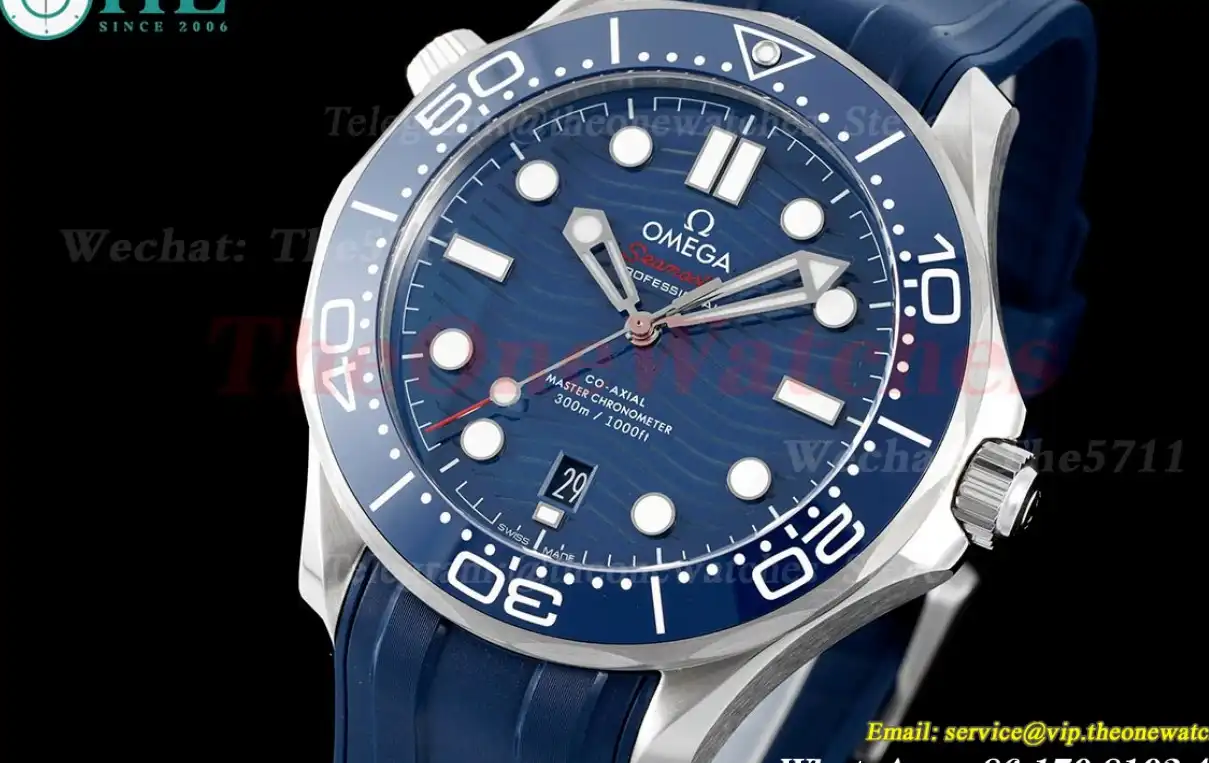 Seamaster 300m Basel 2018 SS RU Blue Dot ZF A8800