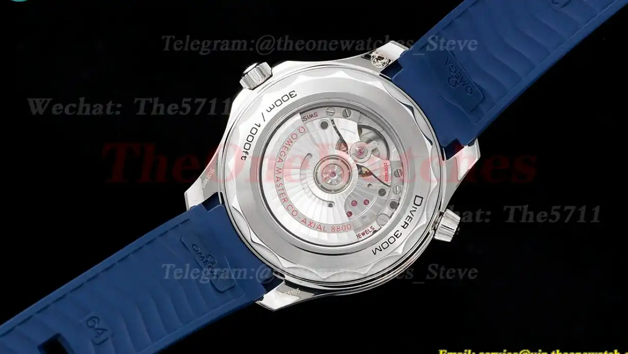 Seamaster 300m 42mm SS RU Grey Blue ZF A8800