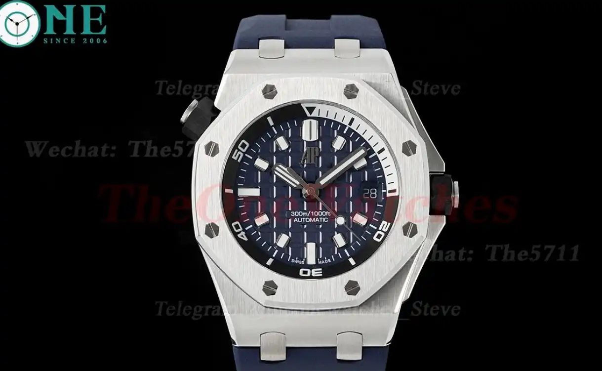 Royal Oak Offshore Diver 15720 42mm SS RU Blue Stk IPF A4308