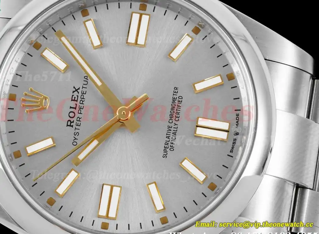 Oyster Perpetual 124300 41mm SS SS Silver King VR3230