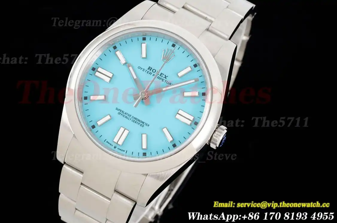 Oyster Perpetual 124300 41mm SS SS Tiffany King VR3235