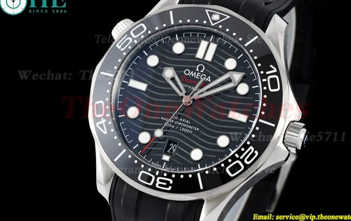 Seamaster 300m Basel 2018 SS RU Black Dot ZF A8800